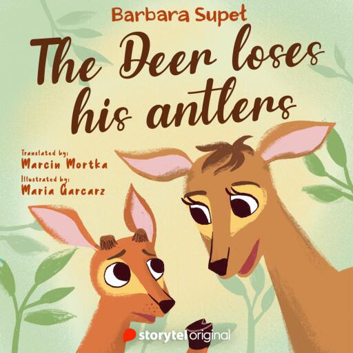 Portada del audiolibro «The Deer loses his antlers», de Barbara Supeł