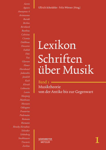 Lexikon Schriften über Musik