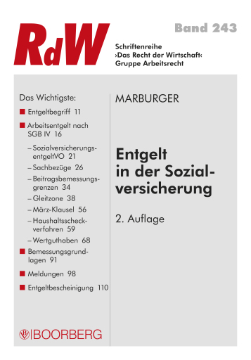 Entgelt in der Sozialversicherung