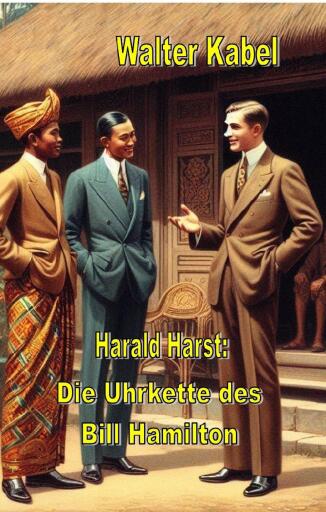 Portada del libro «Die Uhrkette des Bill Hamilton», de Walter Kabel