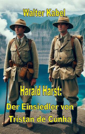 Portada del libro «Der Einsiedler von Tristan de Cunha», de Walter Kabel