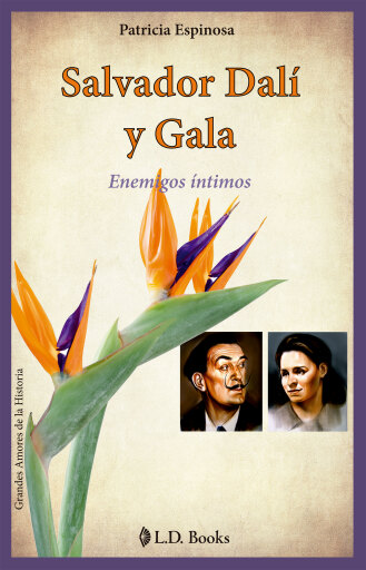Portada del libro «Salvador Dali y Gala», de Patricia Espinosa