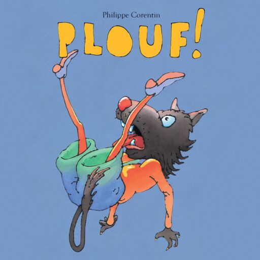 Portada del audiolibro «Plouf !», de Philippe Corentin