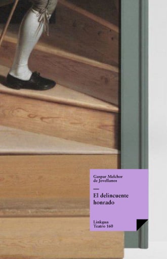 Portada del libro «El delincuente honrado», de Gaspar Melchor de Jovellanos