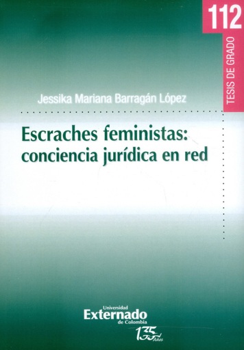 Portada del libro «Escraches feministas: conciencia jurídica en red», de Jessika Mariana Barragán López