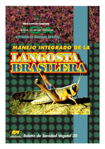 Manejo integrado de la langosta brasilera