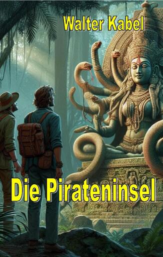 Portada del libro «Die Pirateninsel», de Walter Kabel