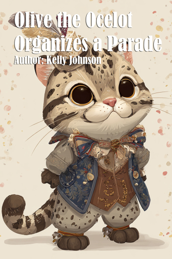 Portada del libro «Olive the Ocelot Organizes a Parade», de Kelly Johnson