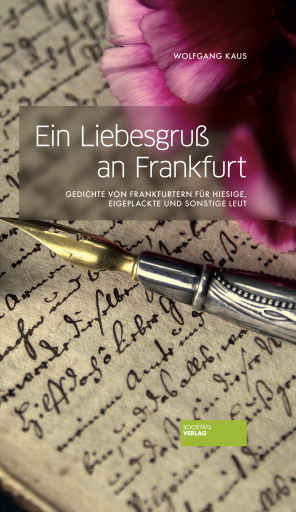 Portada del libro «Ein Liebesgruß an Frankfurt», de Wolfgang Kaus