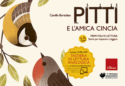 Portada del libro «Pitti e l'amica Cincia», de Camillo Bortolato