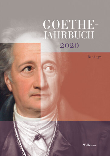 Portada del libro «Goethe-Jahrbuch 137, 2020»