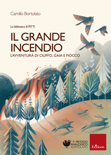 Portada del libro «Il grande incendio», de Camillo Bortolato