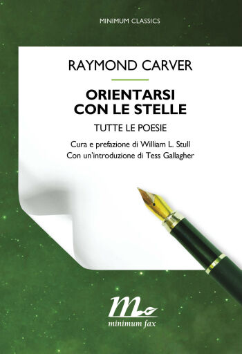Portada del libro «Orientarsi con le stelle», de Raymond Carver