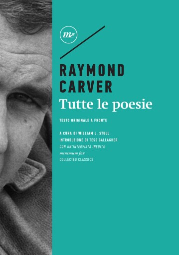 Portada del libro «Tutte le poesie», de Raymond Carver