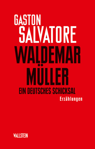 Portada del libro «Waldemar Müller», de Gaston Salvatore