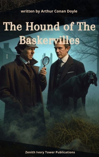 Portada del libro «The Hound of the Baskervilles», de Arthur Conan Doyle