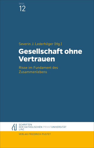Portada del libro «Gesellschaft ohne Vertrauen»