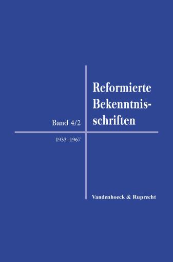 Portada del libro «Reformierte Bekenntnisschriften»