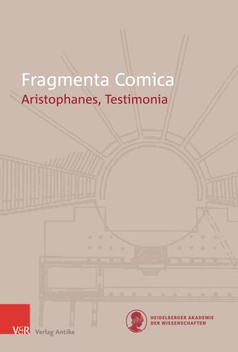 FrC 10.2 Aristophanes Testimonia