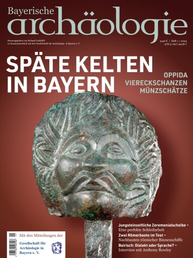 Portada del libro «Späte Kelten in Bayern»