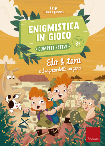 Portada del libro «Enigmistica in gioco - Compiti estivi - Classe terza», de Claudio Ripamonti