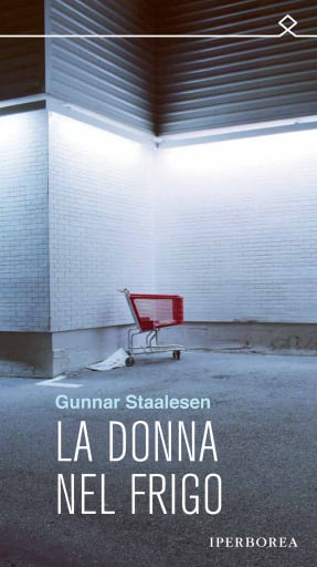 Portada del libro «La donna nel frigo», de Gunnar Staalesen