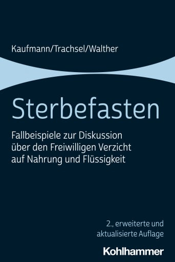 Portada del libro «Sterbefasten», de Christian Walther, Manuel Trachsel