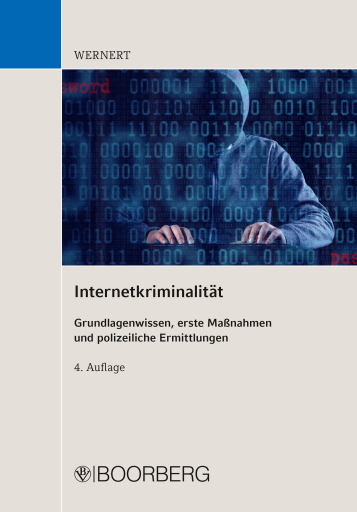 Portada del libro «Internetkriminalität», de Manfred Wernert