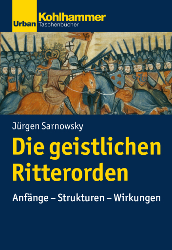 Portada del libro «Die geistlichen Ritterorden», de Jürgen Sarnowsky