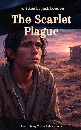 Portada del libro «The Scarlet Plague», de Jack London