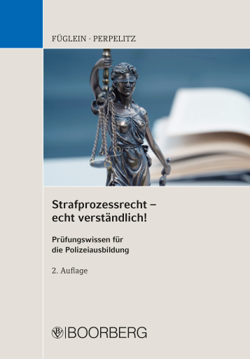Portada del libro «Strafprozessrecht - echt verständlich!»
