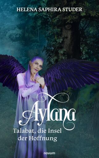 Portada del libro «Aylana – Talabat, die Insel der Hoffnung», de Helena Saphira Studer
