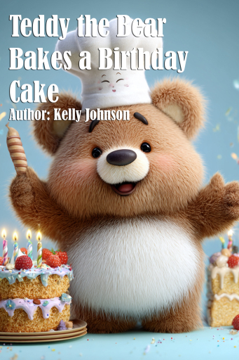 Teddy the Bear Bakes a Birthday Cake
