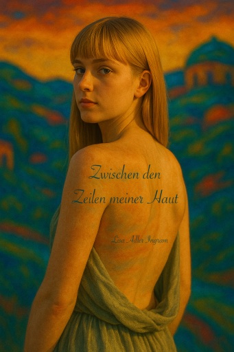 Portada del libro «Zwischen den Zeilen meiner Haut», de Lisa Adler Ingram