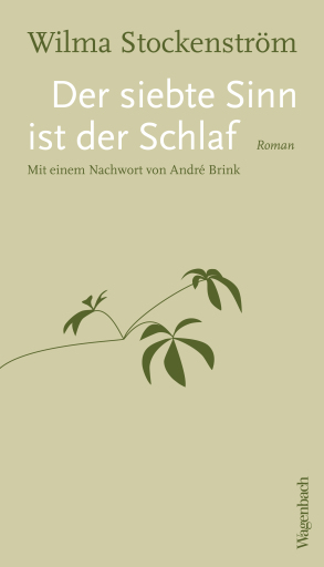 Portada del libro «Der siebte Sinn ist der Schlaf», de Wilma Stockenström