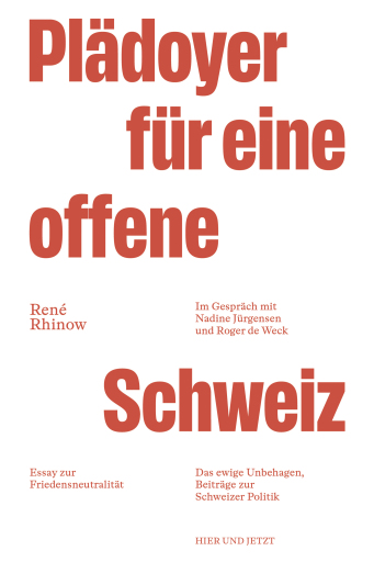 Plädoyer für eine offene Schweiz