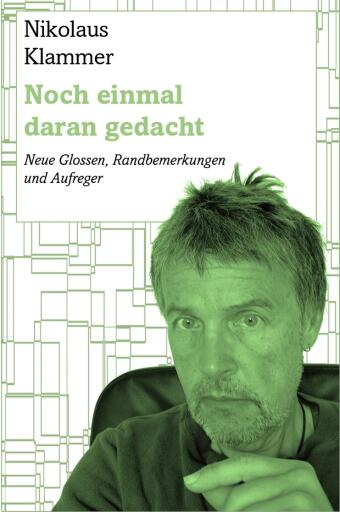 Portada del libro «Noch einmal daran gedacht», de Nikolaus Klammer