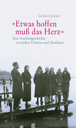 Portada del libro «»Etwas hoffen muss das Herz«», de Gerdien Jonker