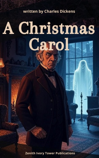Portada del libro «A Christmas Carol», de Charles Dickens