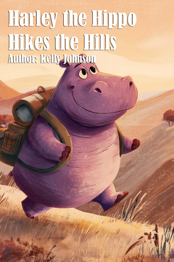 Portada del libro «Harley the Hippo Hikes the Hills», de Kelly Johnson