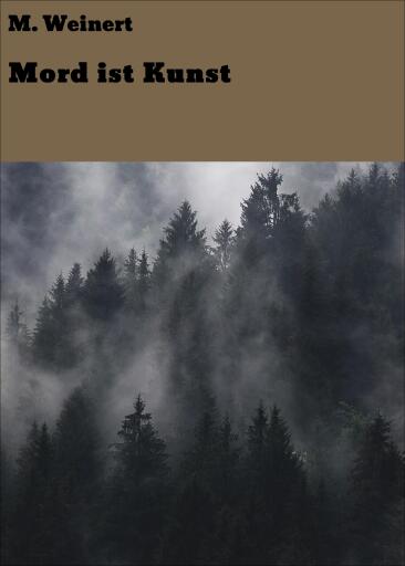 Portada del libro «Mord ist Kunst», de M. Weinert
