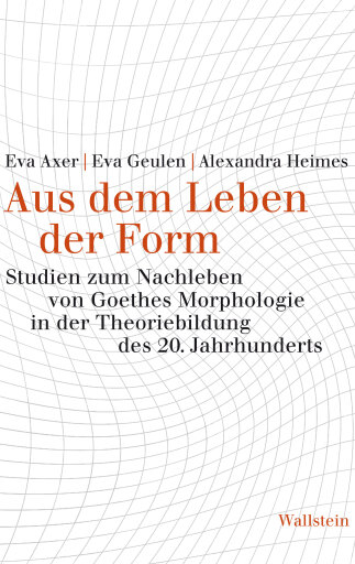 Portada del libro «Aus dem Leben der Form»