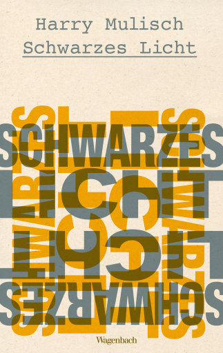 Portada del libro «Schwarzes Licht», de Harry Mulisch