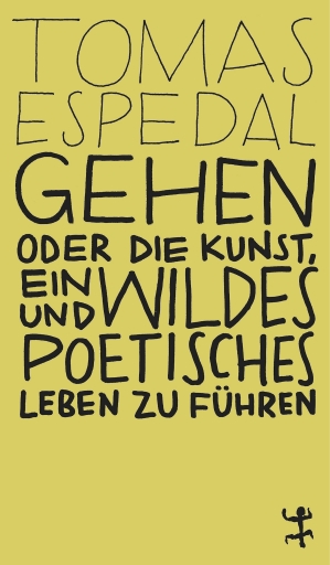 Portada del libro «Gehen», de Tomas Espedal