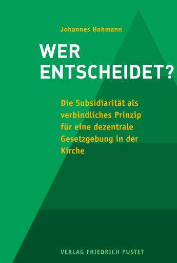 Portada del libro «Wer entscheidet?», de Johannes Hohmann