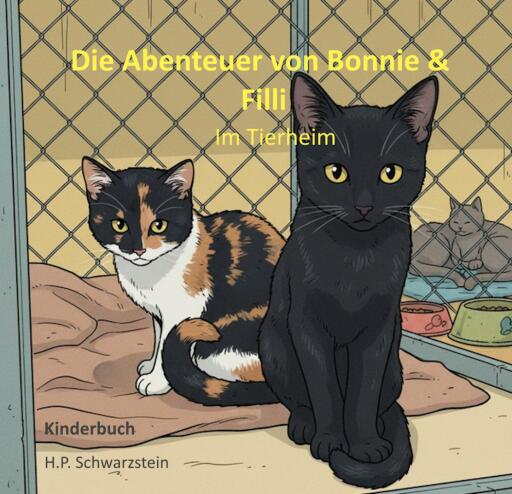 Portada del libro «Die Abenteuer von Bonnie & Filli», de Hubert Untersteiner, Petra Schwarzl