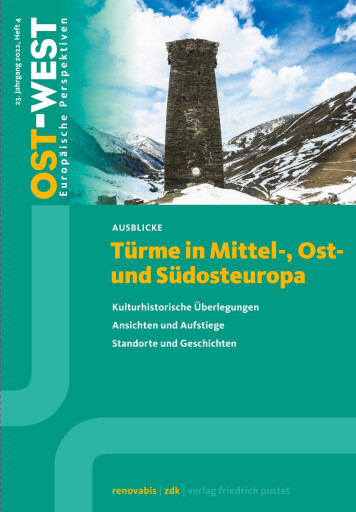 Portada del libro «Türme in Mittel-, Ost- und Südosteuropa»