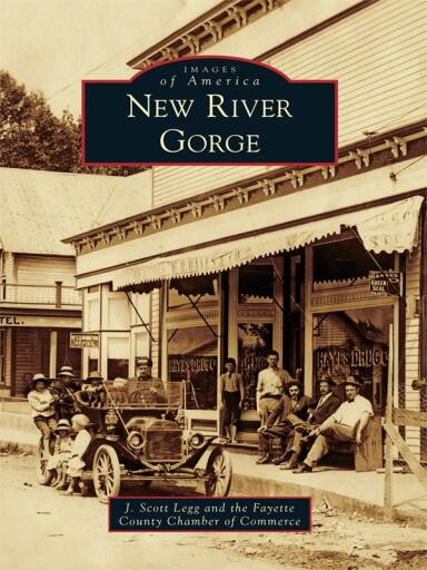 Portada del libro «New River Gorge», de J. Scott Legg, Fayette County Chamber of Commerce