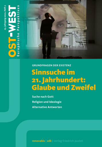 Portada del libro «Sinnsuche im 21. Jahrhundert: Glaube und Zweifel»