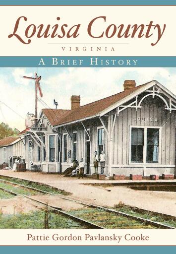 Portada del libro «Louisa County, Virginia», de Pattie Gordon Pavlansky Cooke